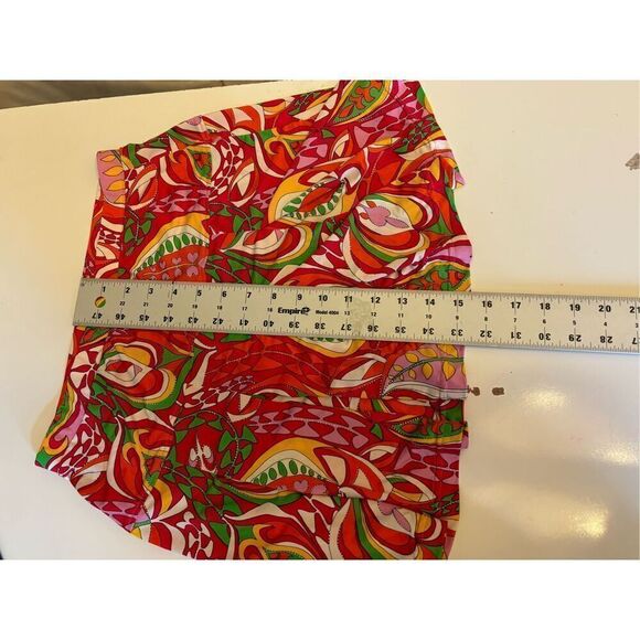 Boston proper psychedelic paisley skirt size small made in the USA - Picture 6 of 7